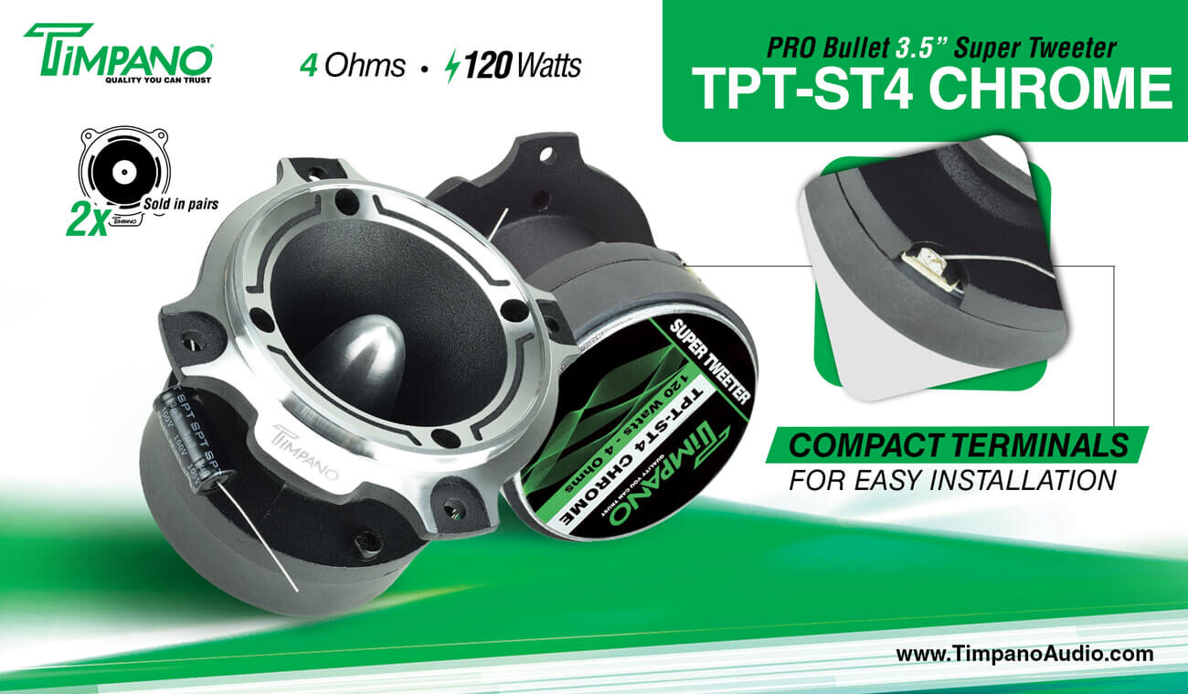 TPT-ST4 CHROME PRO Bullet 3.5 TPT-ST4 CHROME PRO Bullet 3.5