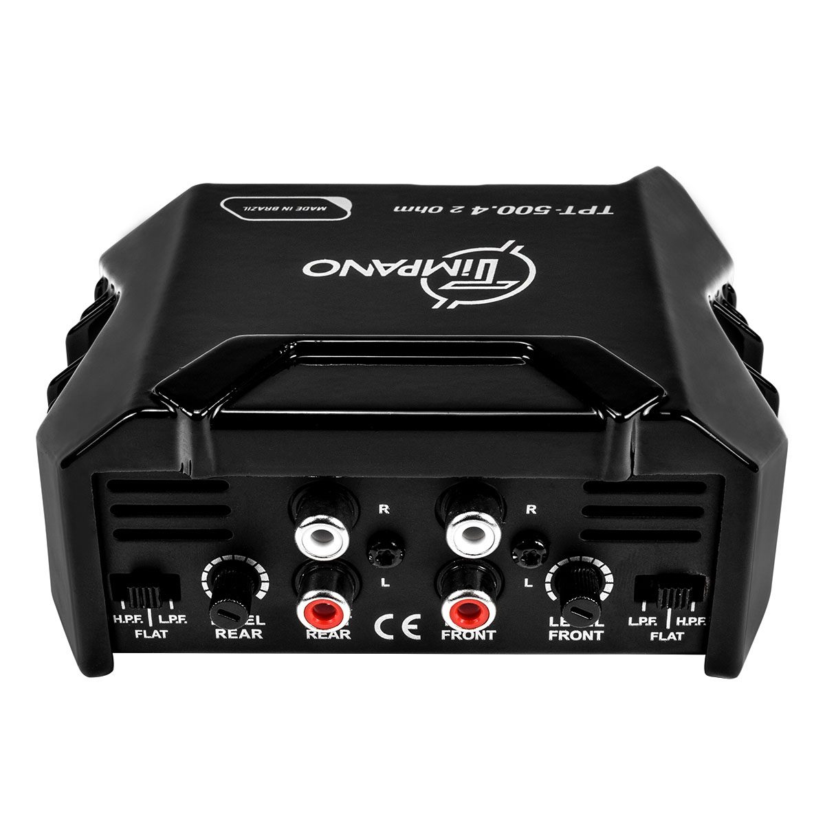 TPT-500.4 2 Ohm - Compact 4 Channel Car Amplifier - Timpano Audio