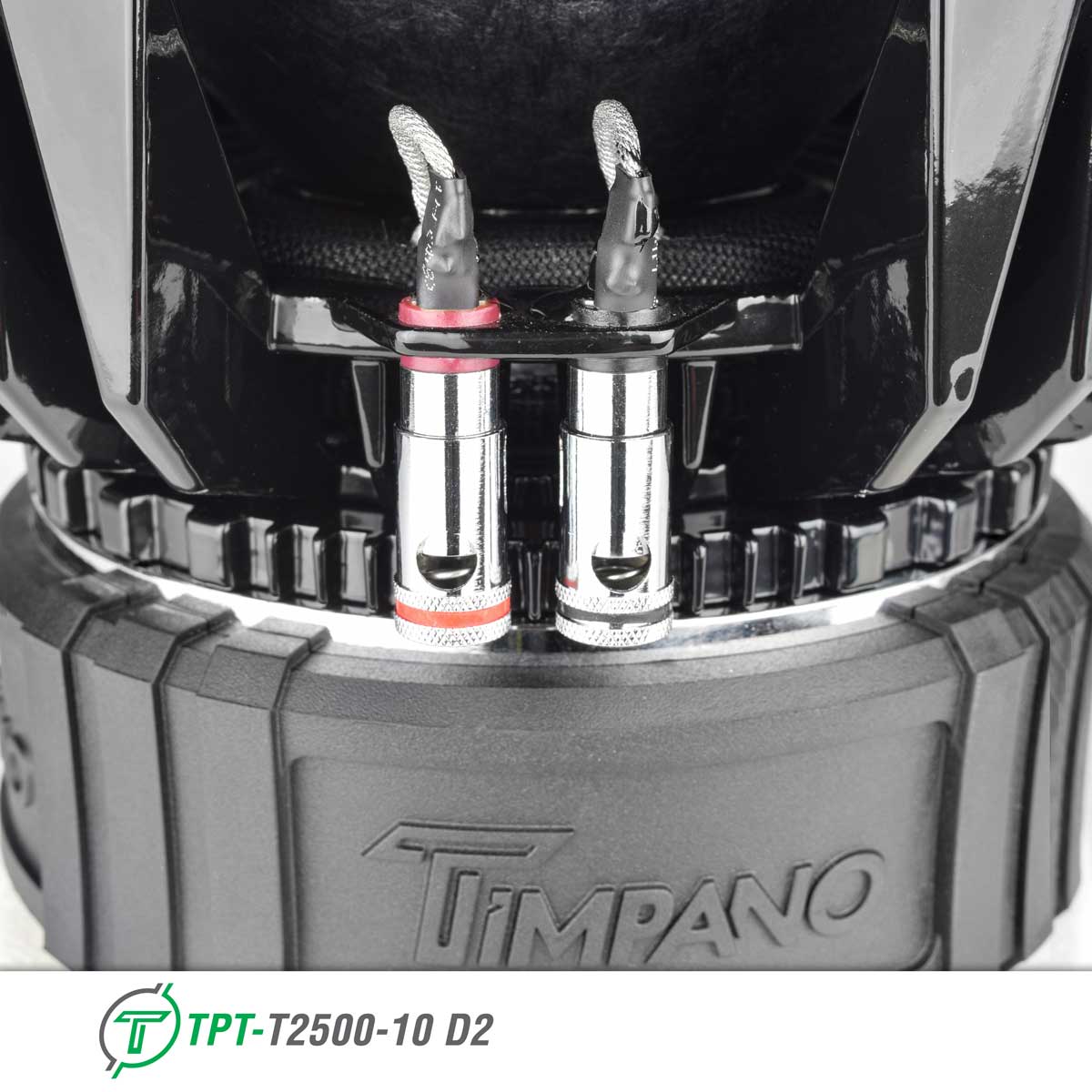 TPT-T2500-10 D2 - 10 Car Audio Subwoofer 2000 Watts - Timpano