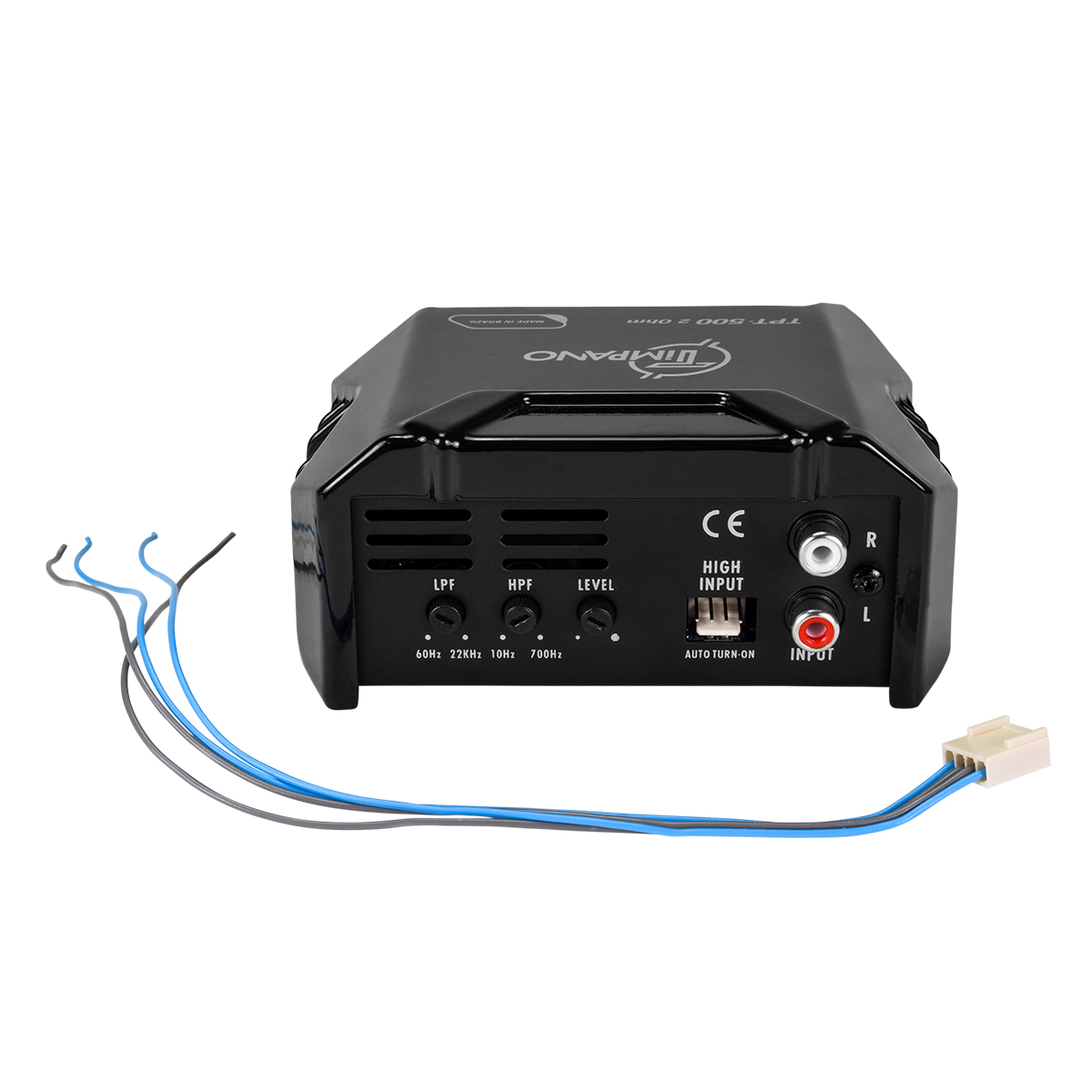 Timpano Audio Compact 1 Channel TPT-500 2 Ohm Car Audio Amplifier