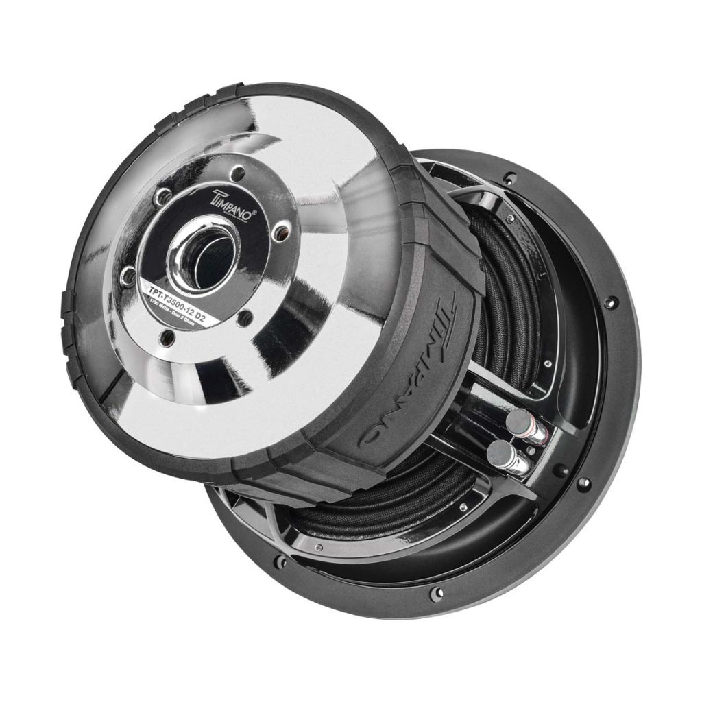 TPTT350012 D2 12" Car Audio Subwoofer 3500 Watts Timpano