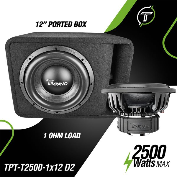 TPT-T2500-1x12 D2 - Specs Infographic