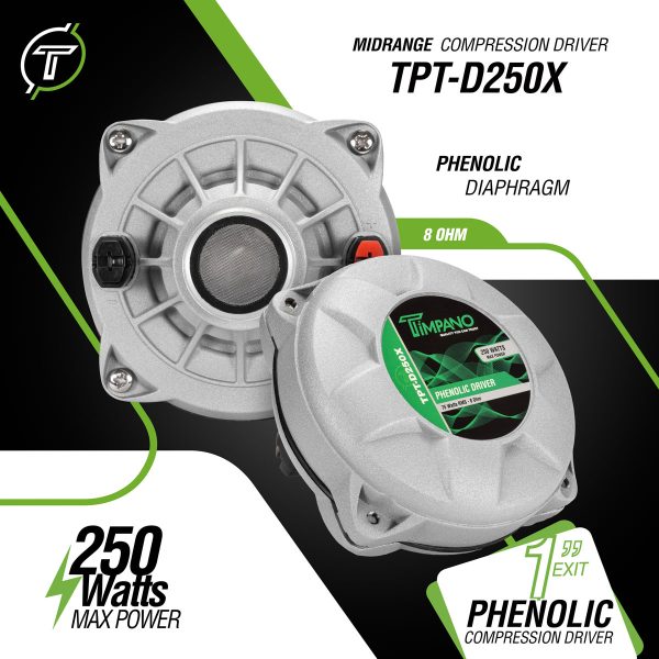 TPT-D250X - Specs Infographic