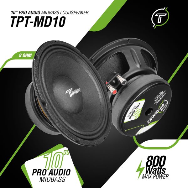 TPT-MD10 - Specifications Infographic