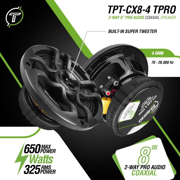 TPT-CX8-4 TPRO - Specs Infographic 3