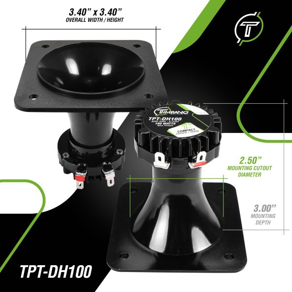 TPT-DH100 - Dims Infographic