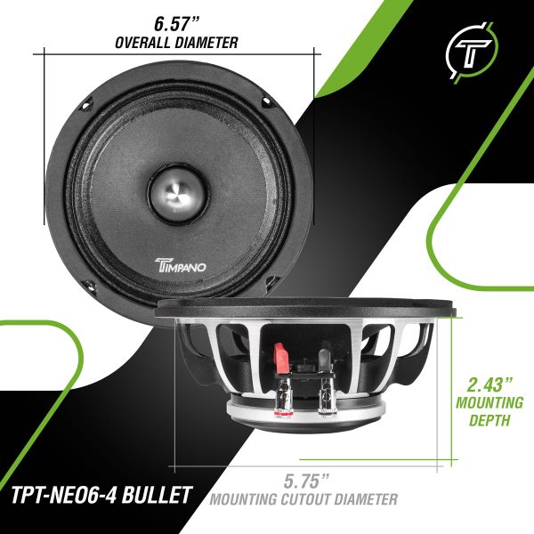 TPT-NEO6-4 BULLET - Dims Infographic