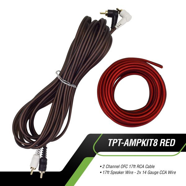 TPT-AMPKIT8 RED - Speaker Wires